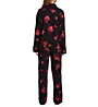 Donna Karan Sleepwear Cozy Night In Brushed Back Jersey PJ Set D3823446 - Image 2