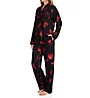 Donna Karan Sleepwear Cozy Night In Brushed Back Jersey PJ Set D3823446