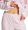 Donna Karan Sleepwear Signature PJ Velour Notch Collar Sleep Set D3927501 - Image 4