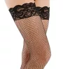 Dreamgirl Fishnet Thigh Highs with Lacy Silicone Bands 0001 - Image 4