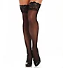 Dreamgirl Sheer Thigh High With Stay Up Silicone Lace Top 0005 - Image 1