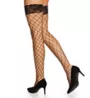 Dreamgirl Fence Net Thigh High Stockings 0115 - Image 2