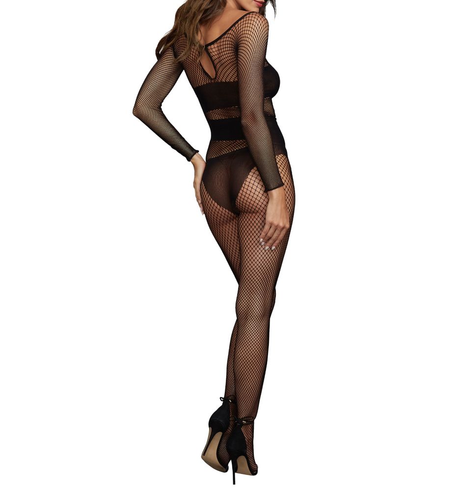 Fishnet Long Sleeve Bodystocking