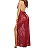 Dreamgirl Scalloped Lace Halter Gown with Thong Set 10460 - Image 2