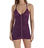 Dreamgirl Zip Up Ruched Chemise 11517 - Image 1