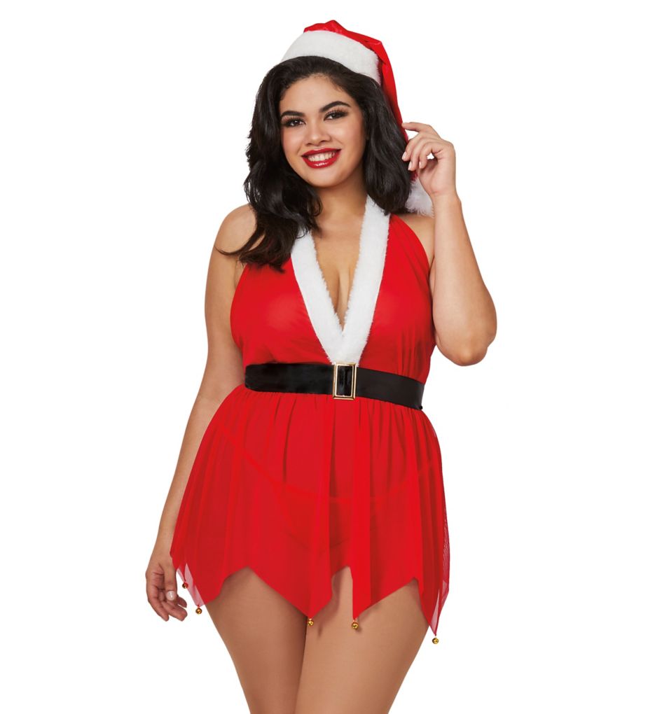 Santa Themed 3-Piece Outfit-cs1