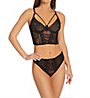 Dreamgirl Stretch Mesh Lace Underwire Bustier Set