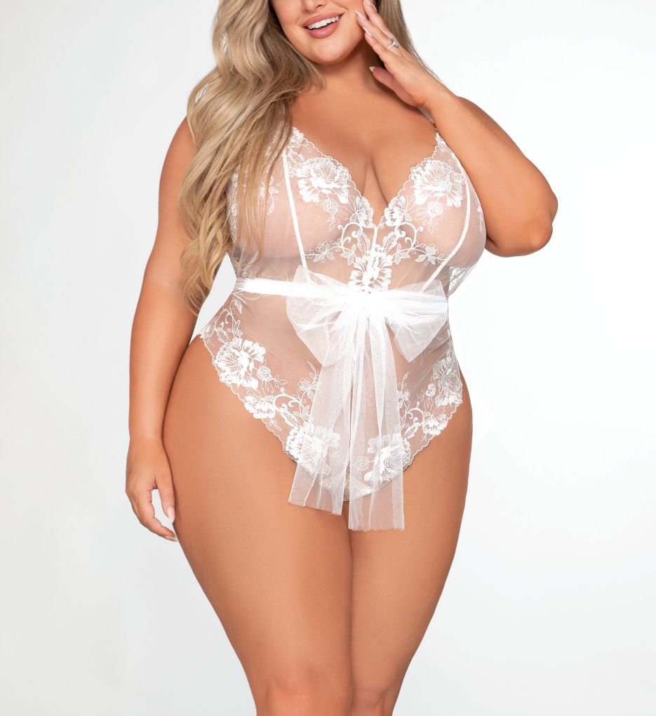 Plus Size Halter Teddy