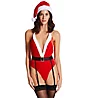 Dreamgirl Santa 3 Piece Suit with Hat 12403 - Image 1