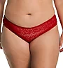 Dreamgirl Plus Stretch Lace Low Rise Crotchless Panty 1300X - Image 1