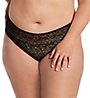 Dreamgirl Plus Stretch Lace Low Rise Crotchless Panty