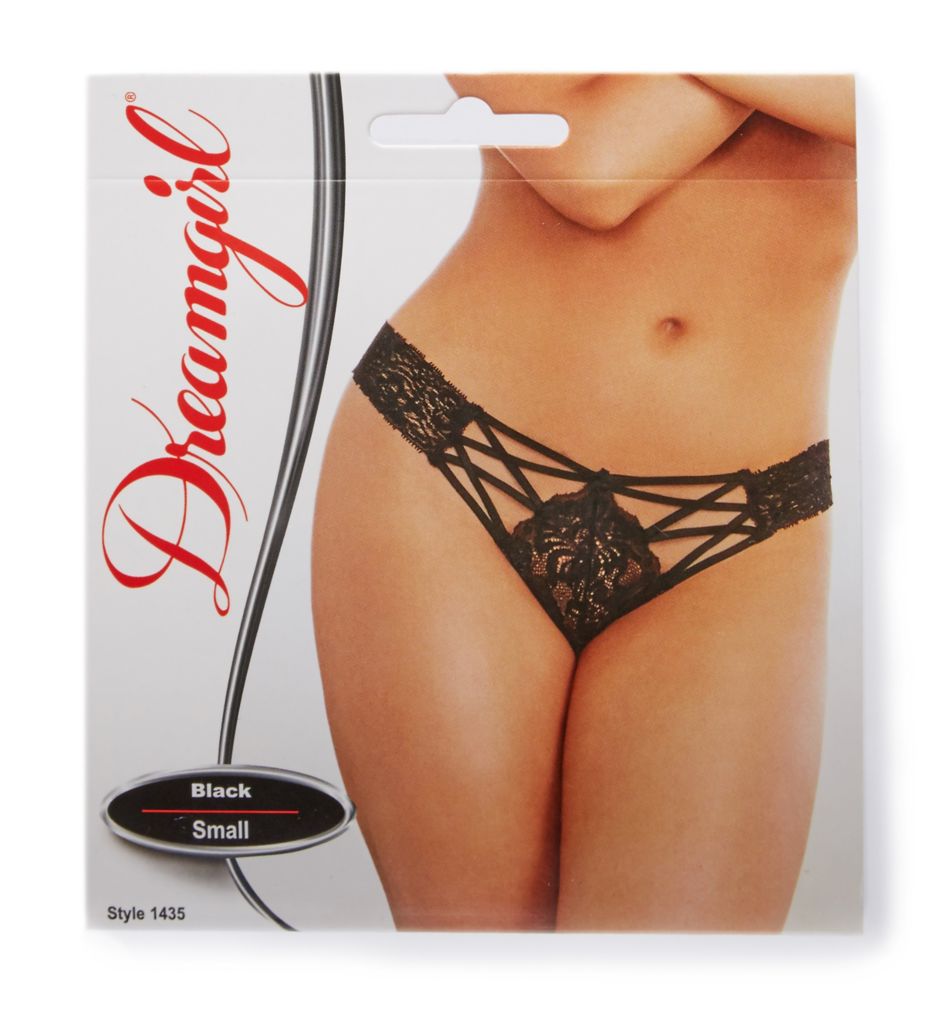 Lace Up Cheeky Panty-cs1
