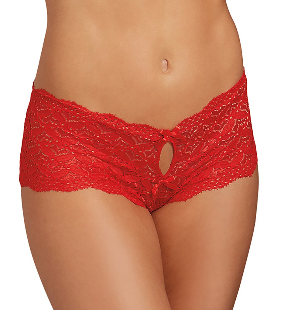 Dreamgirl (2369519): Dreamgirl 1442 Heart Peek-A-Boo Back Panty (Red XL) Dreamgirl (2369519): Dreamgirl 1442 Heart Peek-A-Boo Back Panty (Red XL)