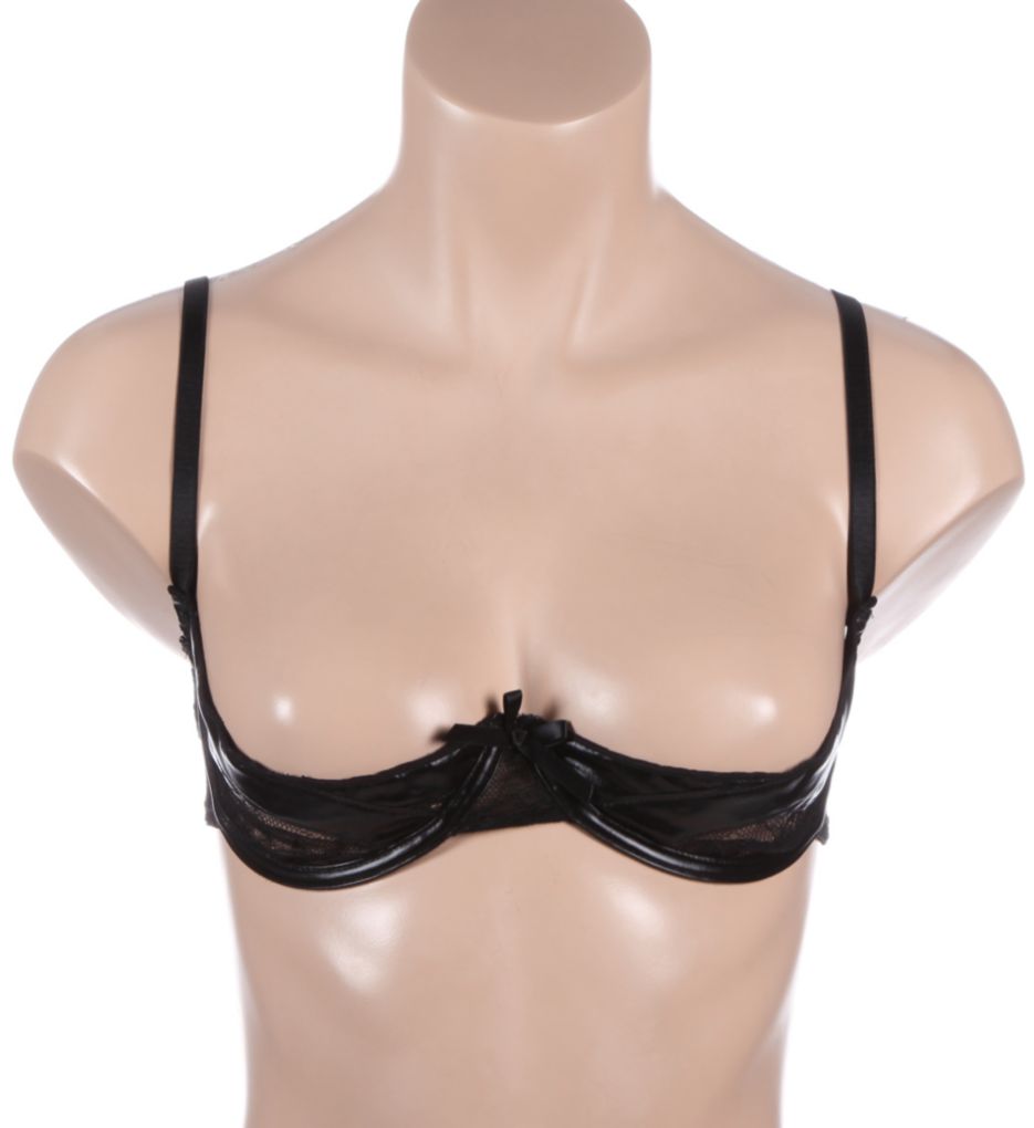 DreamGirl Womens Plus Size Lace Open Cup Underwire Shelf Bra : :  Clothing, Shoes & Accessories