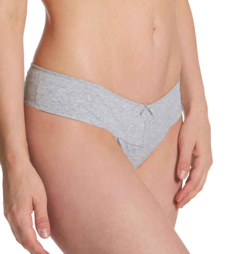 Stretch Cotton V-String Panty