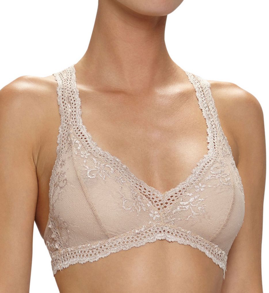 Eberjey : Eberjey B718R Colette Racerback Bralet (Latte S)