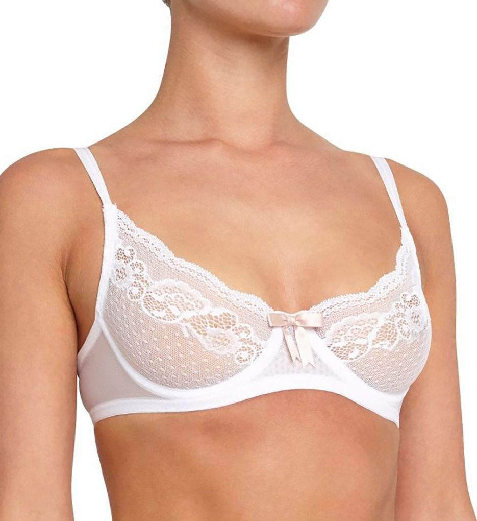 Eberjey : Eberjey B942U Anouk Underwire Bra (White 32C)