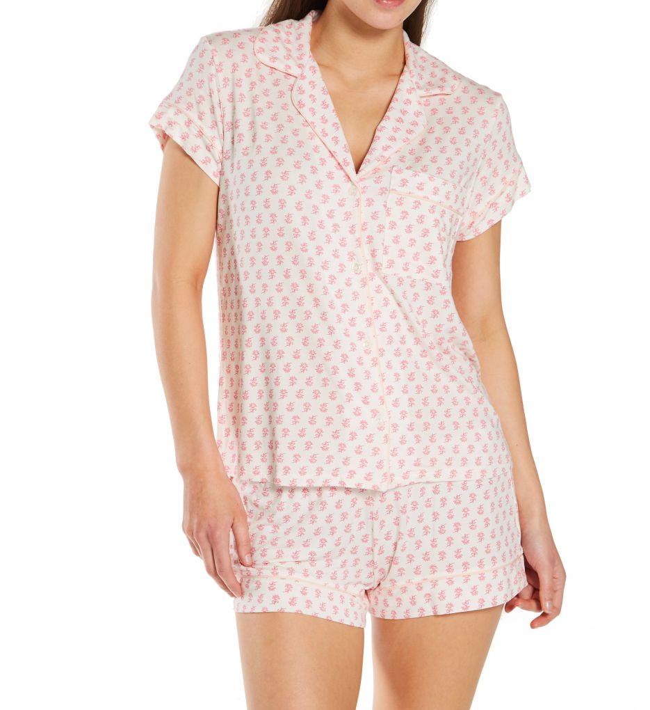 gisele printed short pj set