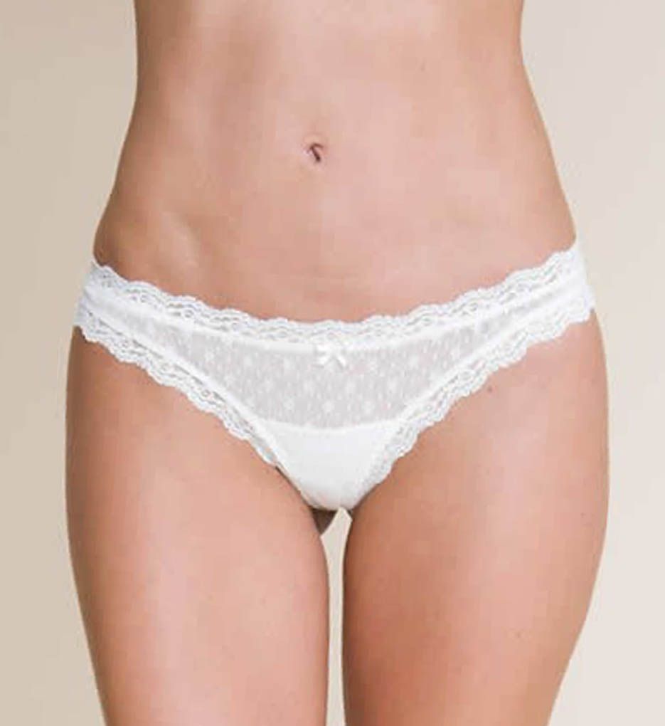 Eberjey (1136136): Eberjey U167BT Delirious Low Rise Boythong (Ivory M/L)
