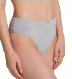 Pima Stretch Cotton High Waist Brief Panty