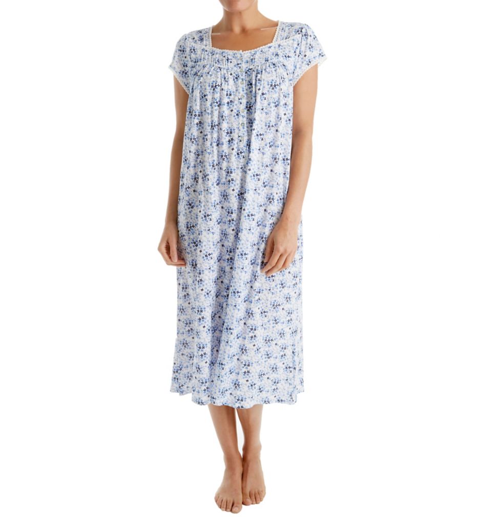 Waltz Cap Sleeve Nightgown-fs