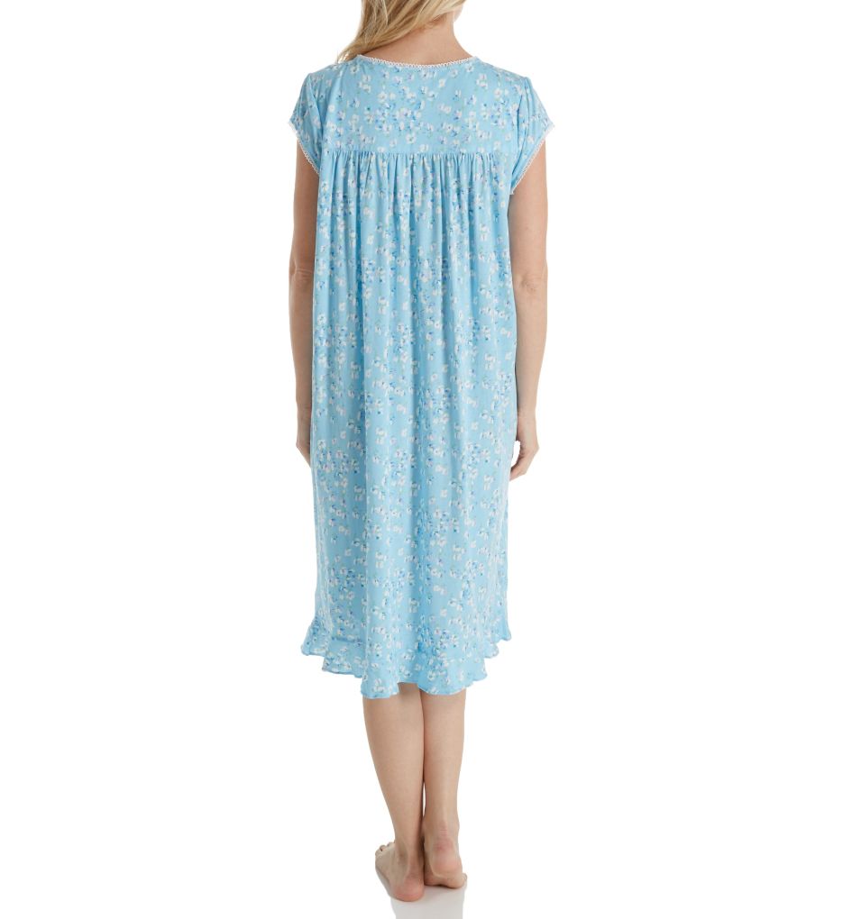 Blue Floral Waltz Nightgown