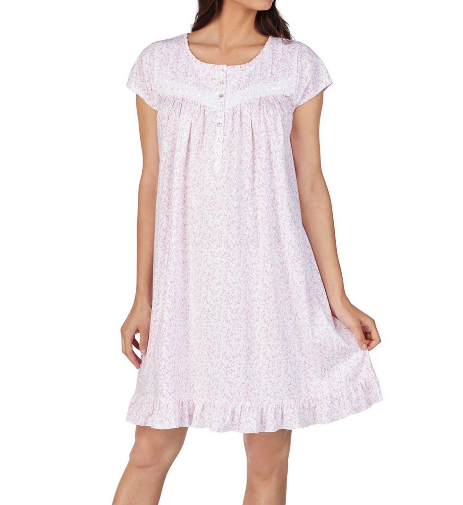 Cotton Jersey Short Nightgown