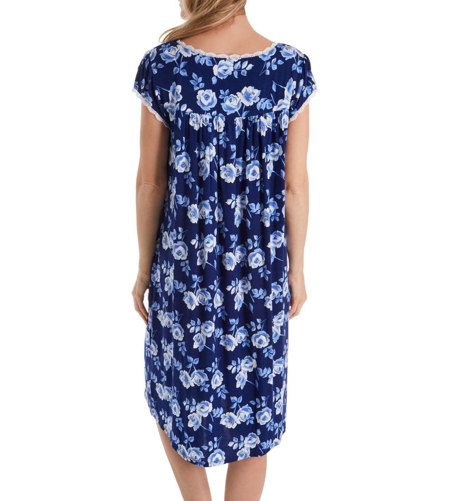 Indigo Roses Modal Waltz Nightgown