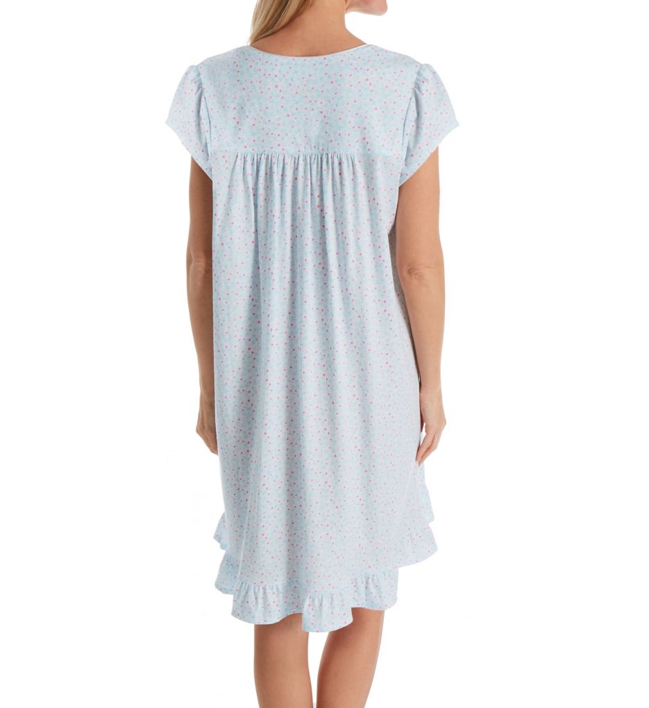 Cotton Jersey Cap Sleeve Short Nightgown