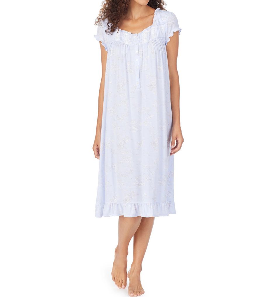 Modal Waltz Nightgown with Cap Sleeves-fs