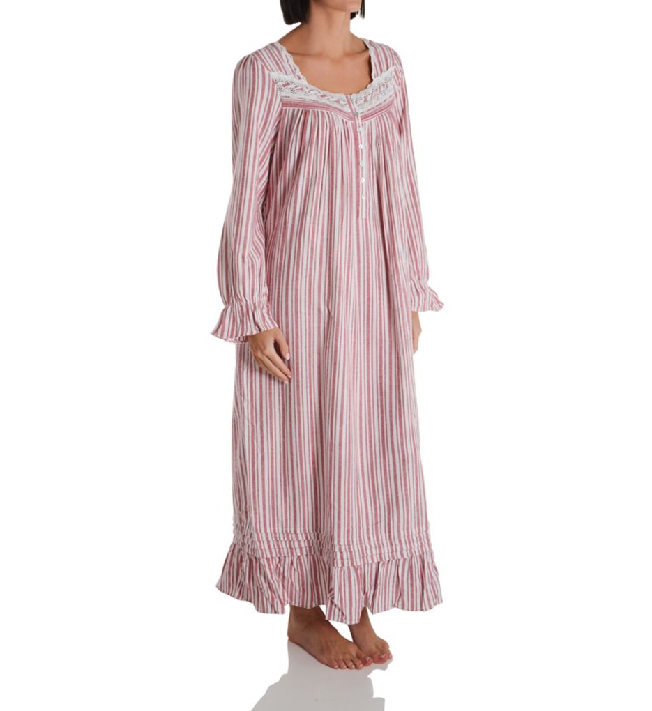 Flannel Long Sleeve Ballet Nightgown