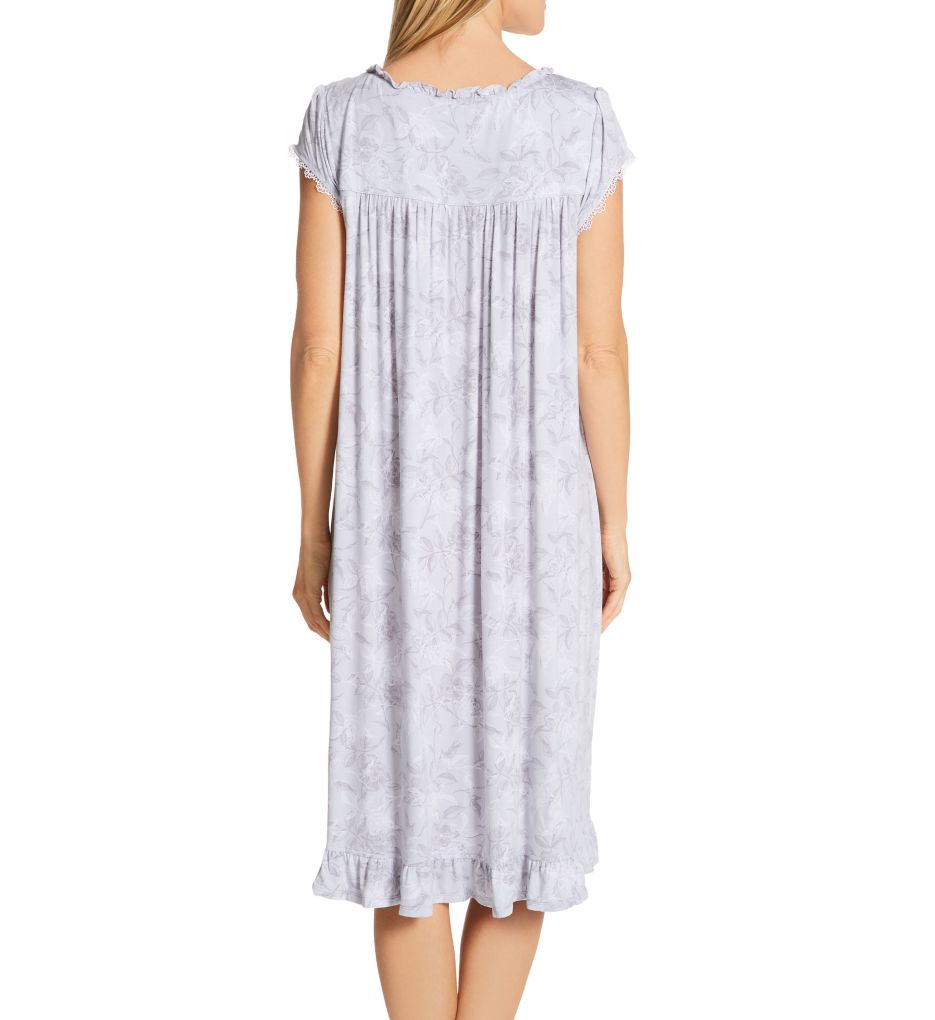 Modal Spandex Knit Waltz Cap Sleeve Nightgown