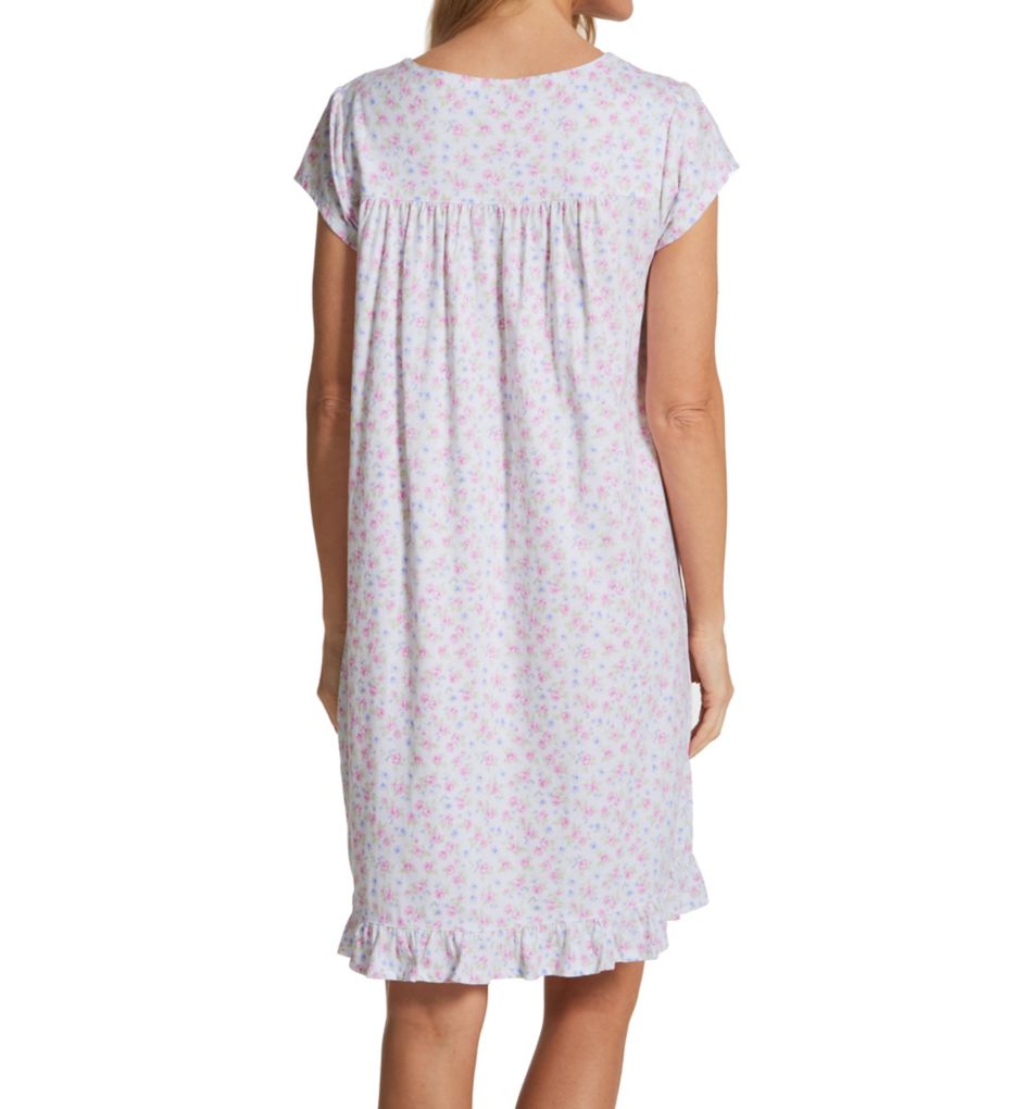 38" Classic Cotton Cap Sleeve Short Nightgown-bs