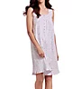 Eileen West 100% Cotton Jersey Knit Sleeveless Short Gown 5026602