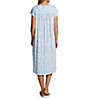 Eileen West Cotton Modal Jersey Waltz Cap Sleeve Nightgown 5026612 - Image 2