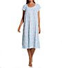 Eileen West Cotton Modal Jersey Waltz Cap Sleeve Nightgown