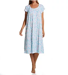 Cotton Modal Jersey Waltz Cap Sleeve Nightgown