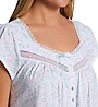 Eileen West 100% Cotton Jersey Knit Cap Sleeve Short Nightgown 5026613 - Image 4