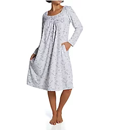 Dream Fleece Long Sleeve Waltz Nightgown Winter Paisley S