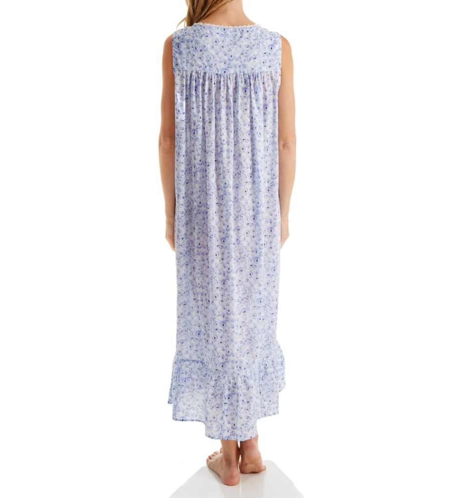 Blue Flower Sleeveless Ballet Nightgown