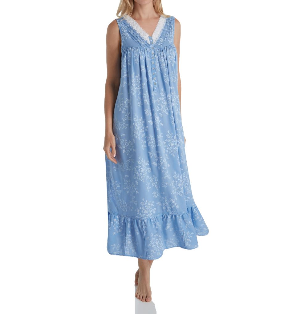 sky blue night gown