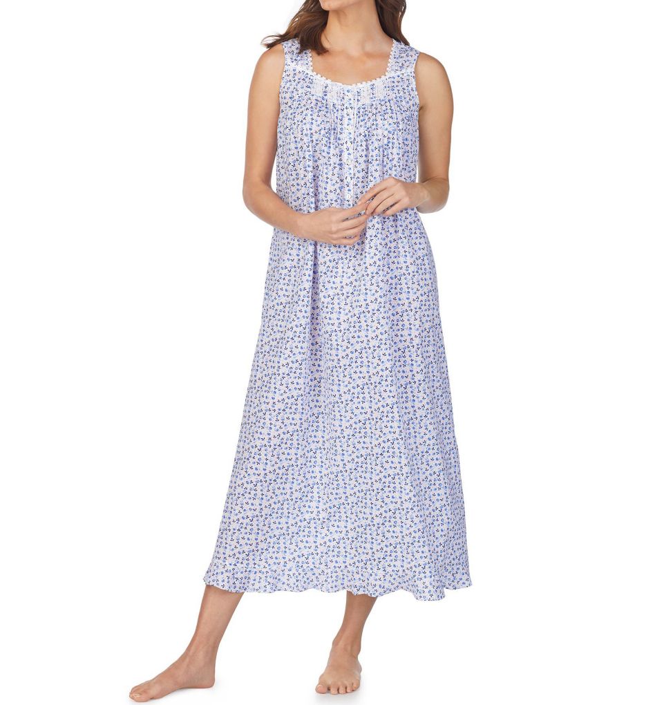 Ditsy Floral Cotton Lawn Ballet Nightgown