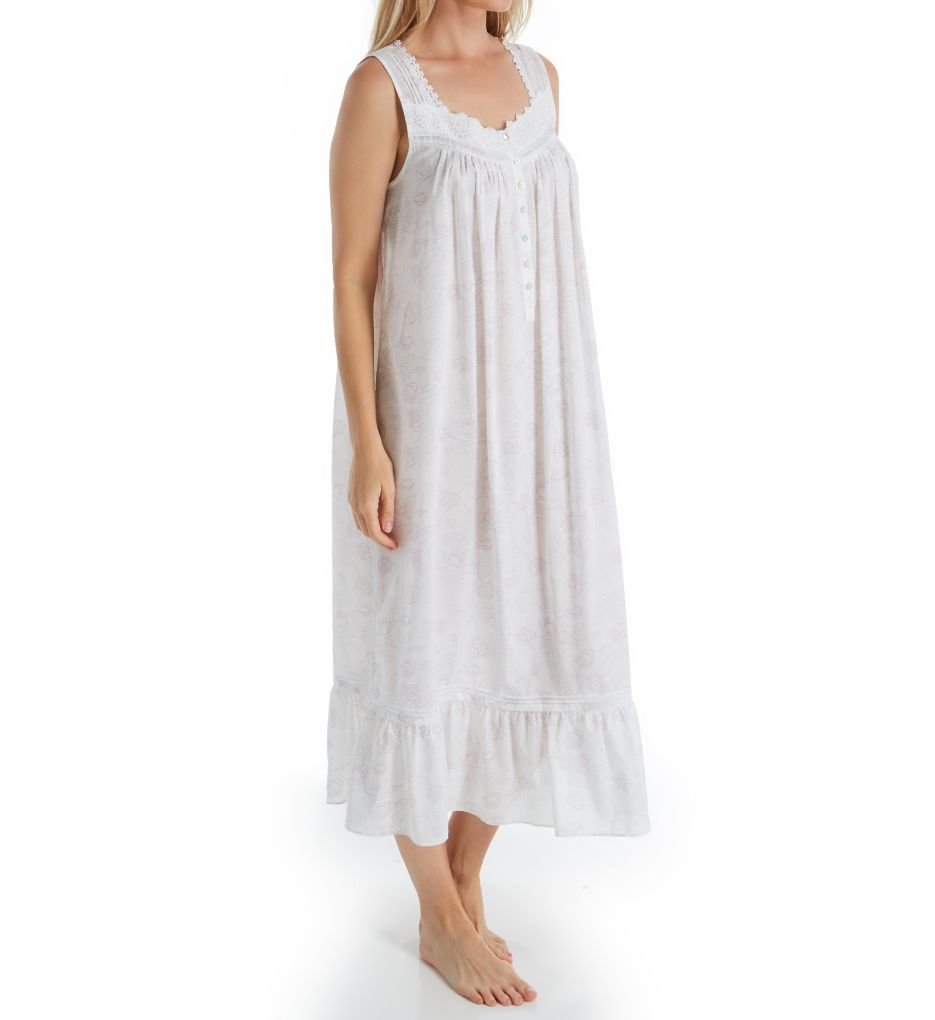 Roses Cotton Lawn Ballet Nightgown-gs