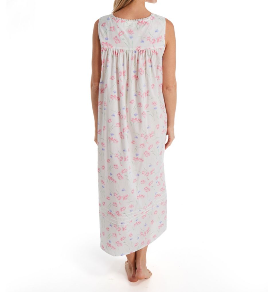 Tossed Floral Cotton Lawn Ballet Nightgown