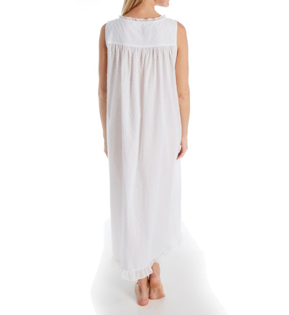 Sheer Cotton Swiss Dot Ballet Nightgown
