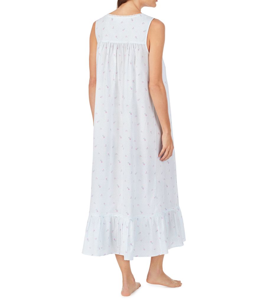 Floral Dot Cotton Lawn Ballet Nightgown-bs