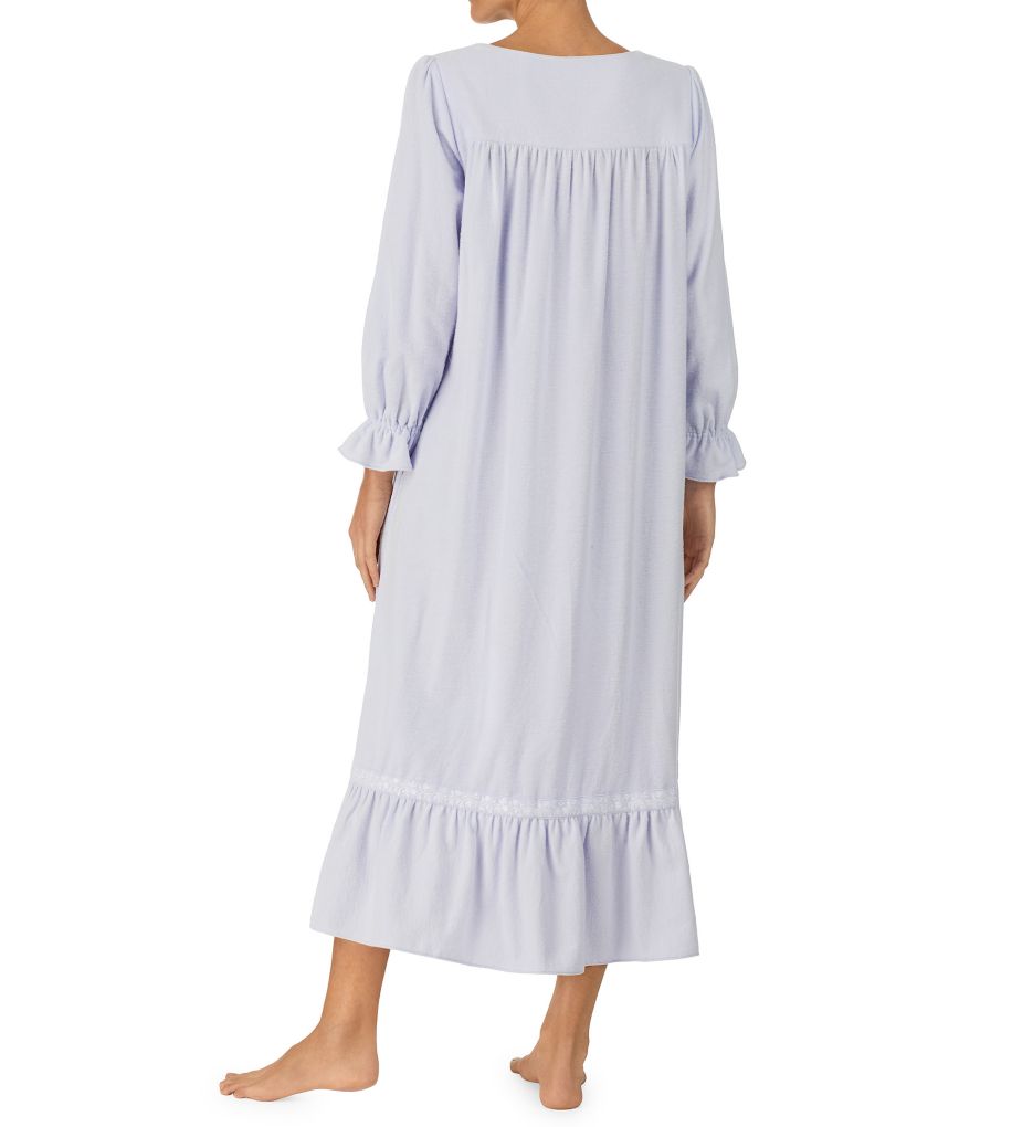 Cotton Flannel Long Sleeve Ballet Nightgown-bs