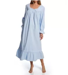 Cotton Flannel Long Sleeve Ballet Nightgown