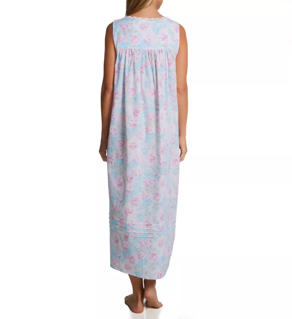 Eileen West Waltz Floral-Print Cotton Modal Nightgown