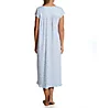 Eileen West 100% Cotton Jersey Knit Cap Sleeve Long Nightgown 5226613 - Image 2